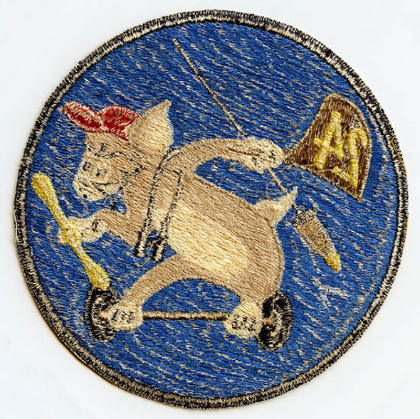 Ext. Rare Korean War US Army 24th Division Artillery Aviation Section Japanese-Made Jacket Patch