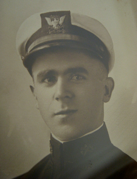 Wonderful & Rare WWI US Army Transportation Service Officer Studio Portrait in Period Frame