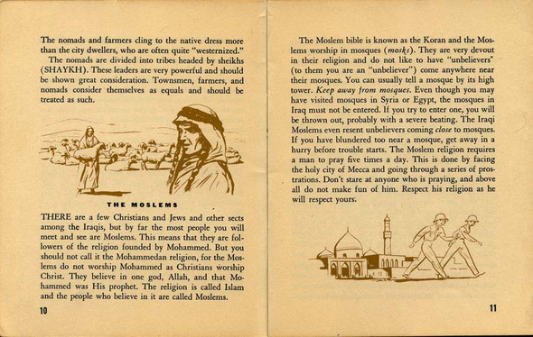 1942 United States Army (War Department) & USN "A Short Guide to Iraq"