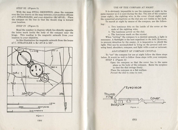 June 1943 "Practical Exercises in Map Reading" Published at Medical Field Service School, Carlisle