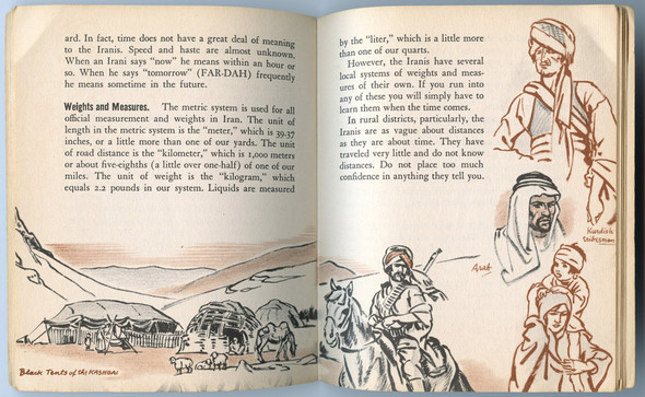 1943 US Army & USN "A Pocket Guide to Iran"