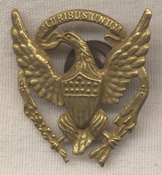 Circa 1900 US Army Officer Cap Badge