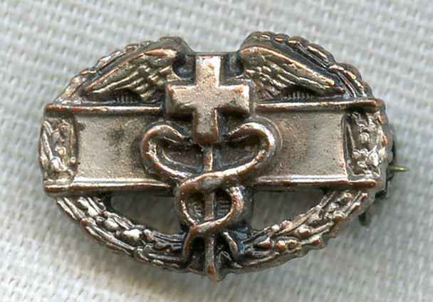 WWII Miniature US Army Combat Medic Badge