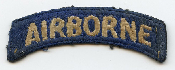 Large Unidentified US Army Airborne Tab, Possibly for Ghost Division