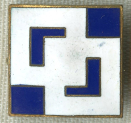 Late WWII US Army 2nd Service Command Patch-Type DI