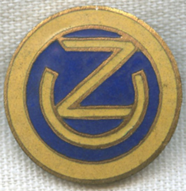 Late WWII US Army 102nd (Ozark) Division Patch-Type DI