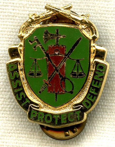 1960s US Army Military Police Corps DI