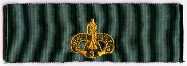 1960s US Army Embroidered DI for 3rd Cavalry Regiment for Wear on Epaulets