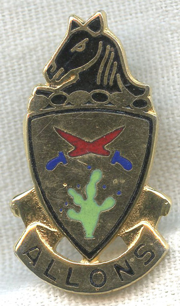 1960s US Army 11th Armored Cavalry (Arm Cav) Regiment DI
