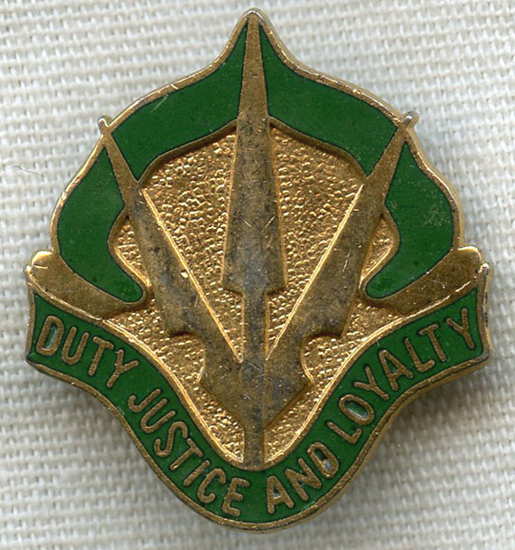 1960s US Army DI for 15th Military Police Brigade (MP Bde) by Ira Green Co.