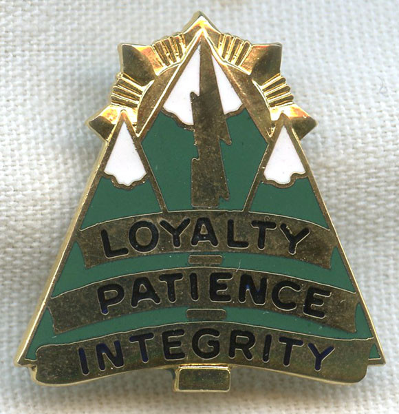 1960s US Army 193rd Military Police Battalion (MP Bn) DI