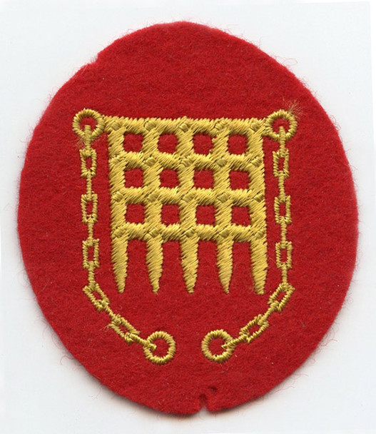 Scarce Early (1930) US Army Panama Hellgate Shoulder Patch