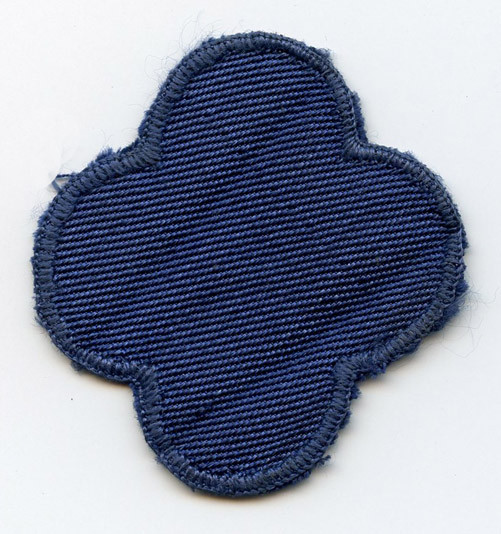 WWII Italian-Made Bevo Weave Patch for US Army 88th Division