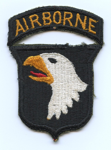 WWII Shoulder Patch for US Army 101st Airborne Division
