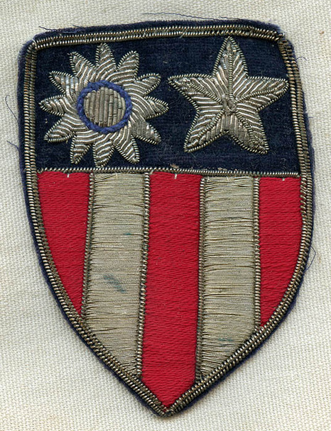 Nice WWII Bullion CBI Theatre of Operations Patch Made in India