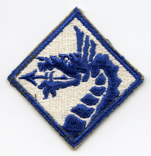 WWII United States Army 18th Corps (Sky Dragons) Shoulder Patch