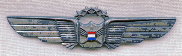 1960s Sterling Silver United Air Lines Wing by Gemsco