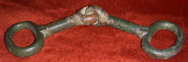 "SOLD" Ancient Excavated Roman Bronze Horse Bit