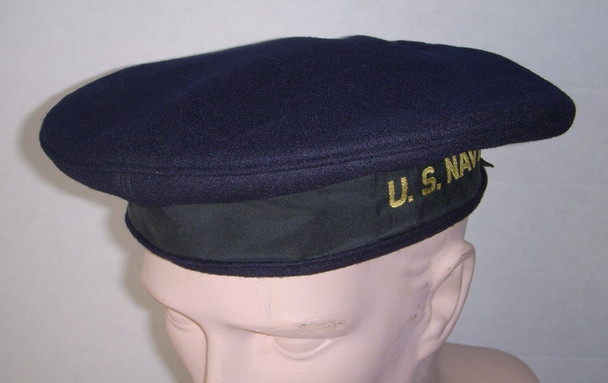 Nice Korean War Era USN EM "Donald Duck" Cap in Excellent Condition