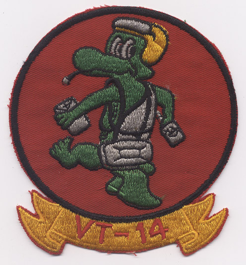 1950s US Navy Training Squadron 14 (VT-14) Jacket Patch