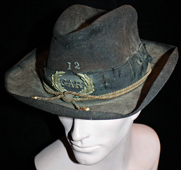 Dusty, Attic-Fresh Grand Army of the Republic (GAR) Slouch Hat