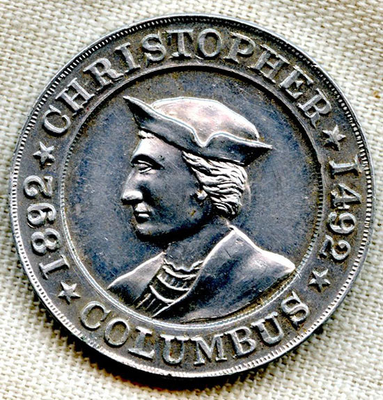 1892 Perpetual Calendar by W.W. Kitchen for 1893 Columbian Exposition