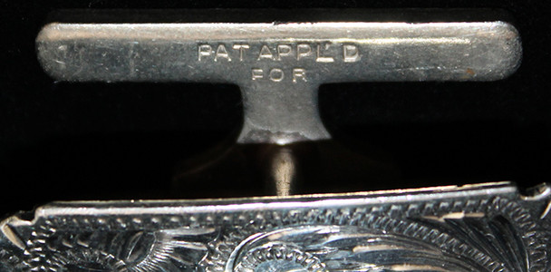 Great 1930's Keyston Bros. Sterling Cowboy/Western with 1922 Silver Dollar Center