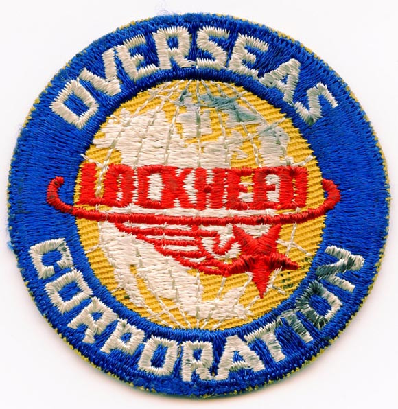 WWII Lockheed Overseas Corporation Shoulder Patch