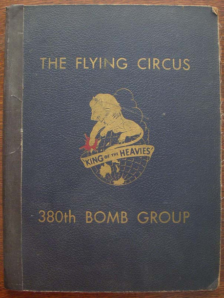 Rare WWII USAAF 380th Bomb Group (aka "The Flying Circus") Unit History