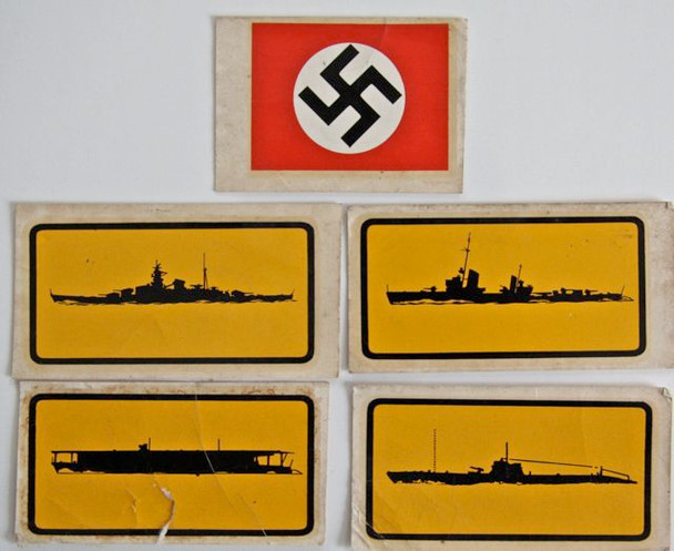 WWII Kwik Way German Victory Kills Decal Set
