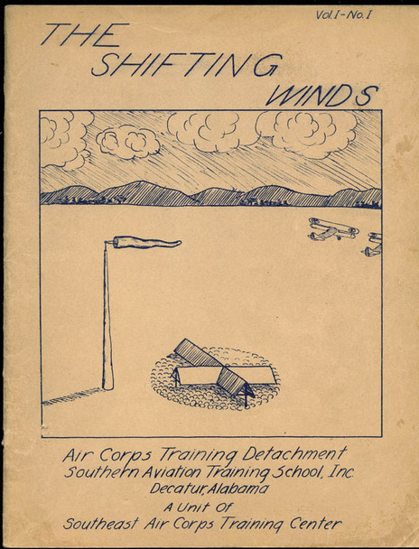 WWII USAC Training Det. Southern Aviation Training School History with Disney Illustration