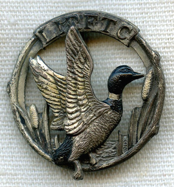 1930s Long Island Retriever Field Trial Club (LIRFTC) Sterling Badge
