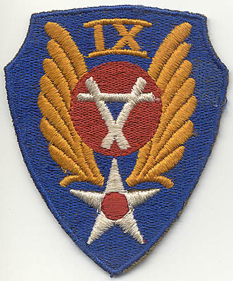 German Made 9th Tactical AF Patch