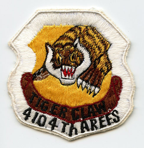 Late 1960s USAF 4104th Air Refueling Squadron (AREFS) Jacket Patch Thai-Made Vietnam