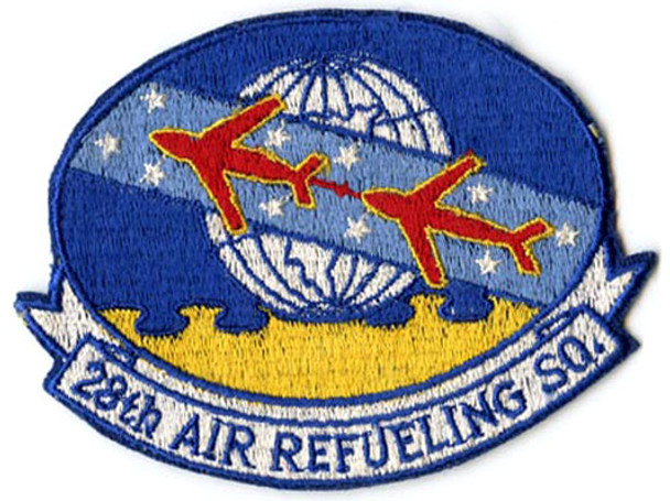 Circa 1970s USAF 28th Air Refueling Squadron (AREFS) Jacket Patch