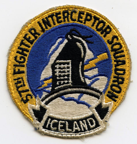 Late 1970s USAF 57th Fighter-Interceptor Squadron Jacket Patch