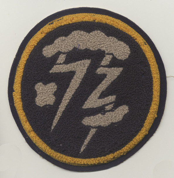 Rare WWII 72nd Bomb Squad, 5th Bomb Group, 7th & 13th AF Chenille Jacket Patch