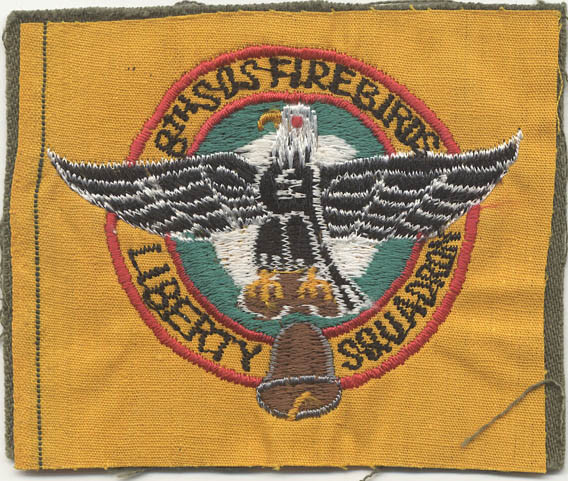 Vietnam War USAF 8th SOS Air Commando Squadron Firebirds Liberty Squadron Patch