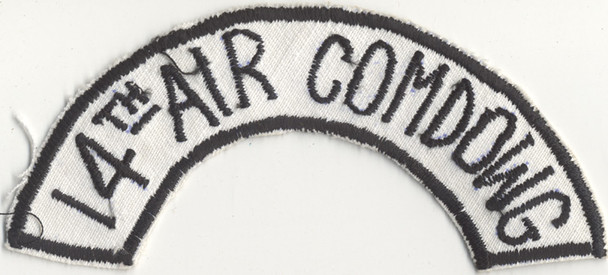 Vietnamese-Made US Air Force 14th Air Commando Wing Flash