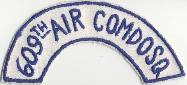 Vietnamese-Made USAF 609th Air Commando Squadron Flash