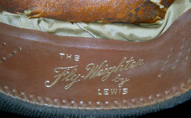 Rare WWII Civilian Pilot Training Instructor "Fly-Weighter" Crusher by Lewis with Sterling B