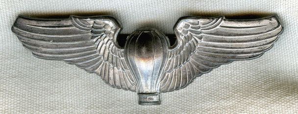 1930s US Air Corps Balloon Pilot Wing Marked Denmark's <p> NO LONGER AVAILABLE