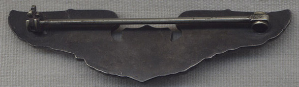 1919 - 1920 United States Air Service Pilot Wing Unmarked Silver