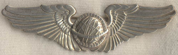 WWII USAAF Navigator Wing by Gemsco in Sterling