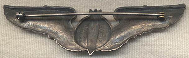 WWII USAAF Bombardier Wing by A.E. Co. in Sterling