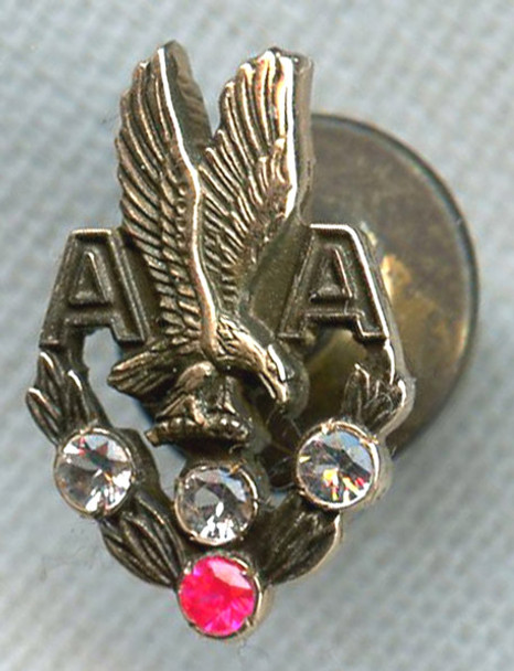 1960s American Airlines 35 Years of Service 10K Lapel Pin