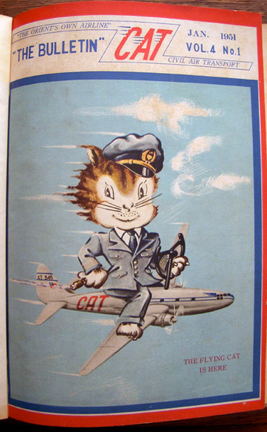 Ext. Rare Volume 4 CAT Bulletin, Orig. Owned by Claire Chennault's Secretary