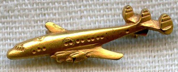 Late 1940s Constellation Lapel Pin in Pinback <p> NO LONGER AVAILABLE