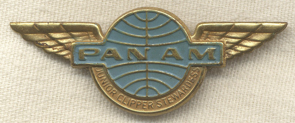 1960s Pan Am Junior Stewardess Wing
