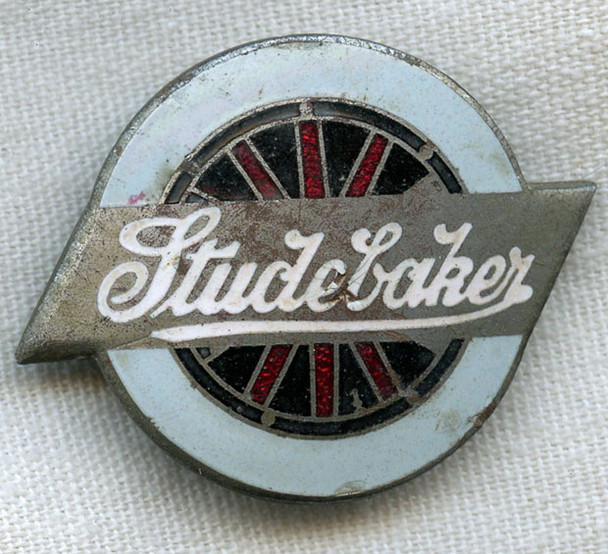 1910s-1920s Studebaker Radiator Badge NO LONGER AVAILABLE